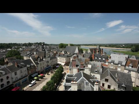 View from Chateau d'Amboise - Amboise, France