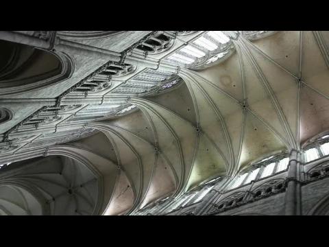 Cathedral of Our Lady of Amiens, Interior, Vaulted Ceiling - Amiens, France