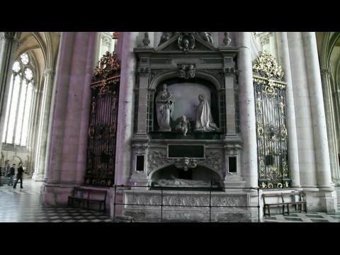 Cathedral of Our Lady of Amiens, Interior, Ambulatory, Funerary Monument - Amiens  - France