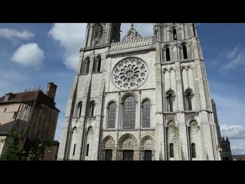 Our Lady of Chartres Cathedral, West Facade (Portail Royale) - Chartres, France
