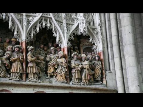 Cathedral of Our Lady of Amiens, Interior, Choir Screen - Amiens  - France